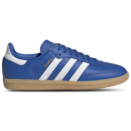 Boys' Grade School - adidas Originals Samba - Blue/White