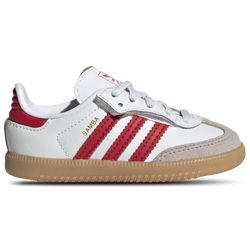 Boys' Toddler - adidas Originals Samba OG - Better Scarlet/White/Gum 