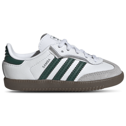 Boys' Toddler - adidas Originals Samba - White/Collegiate Green