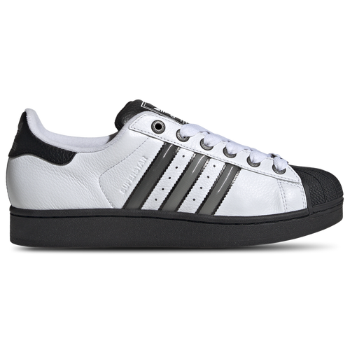 MENS - adidas Originals Superstar II - White/Matte Silver Core Black
