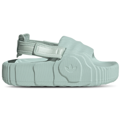 Women's - adidas Originals Adilette 22 XLG Slides - Ash Green/Ash Green