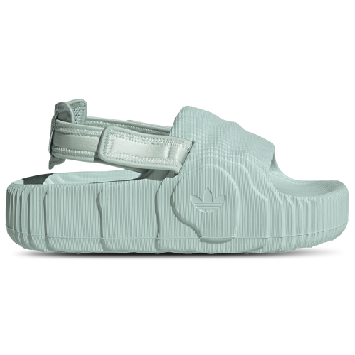WOMENS - adidas Originals Adilette 22 XLG Slides - Ash Green