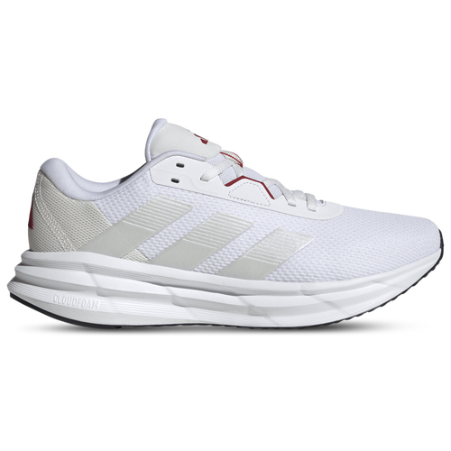 MENS - adidas Galaxy 7 - White/Grey One Power Red
