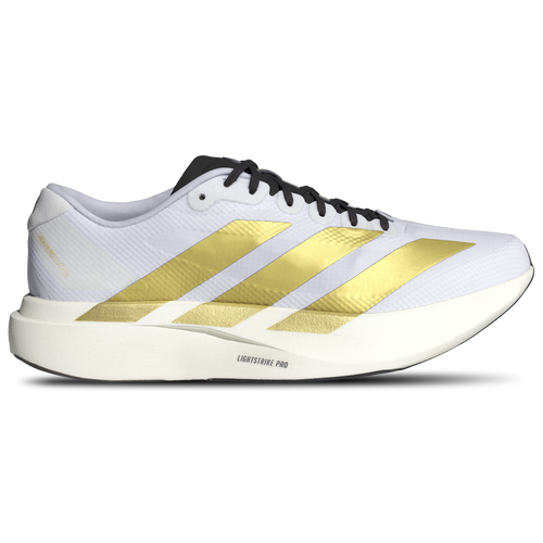  - adidas Adizero Evo SL 2 - Footwear White/Matte Gold Core Black