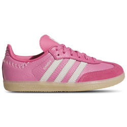 Girls' Preschool - adidas Samba - Bliss Pink/Off White