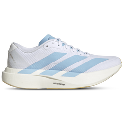 Women's - adidas Adizero Evo SL - Ftwr White/Clear Blue/Matte Gold