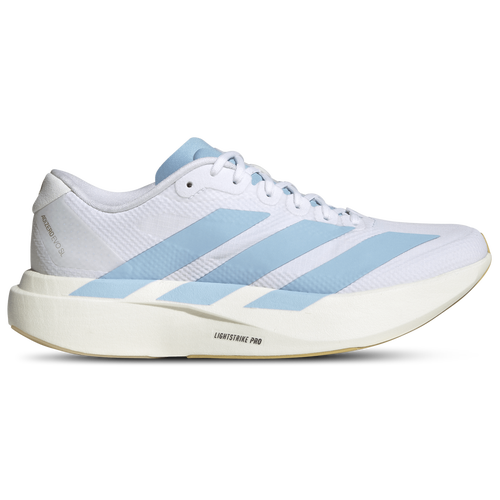  - adidas Adizero Evo SL - Ftwr White/Clear Blue Matte Gold