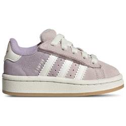 Girls' Toddler - adidas Originals Campus 00s Elastic Lace - Almost Pink/Core White/Powder Plum