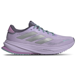 Women's - adidas Supernova Rise 2 - Silver Metallic/Powder Plum