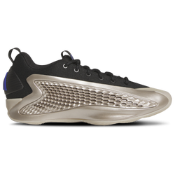 Men's - adidas  Anthony Edwards1 Low - Core Black/Lucid Blue/Champagne Metallic