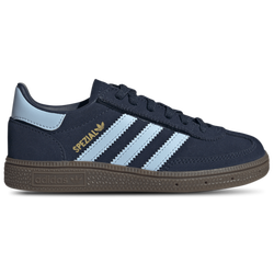 Boys' Preschool - adidas Originals Handball Spezial Elastic Lace - Collegiate Navy/Gum/Clear Sky