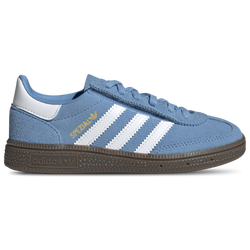 Boys' Preschool - adidas Originals Handball Spezial Elastic Lace - Light Blue/Ftwr White/Gum