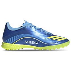 Men's - adidas F50 Messi League Turf - Team Royal Blue/Solar Yellow