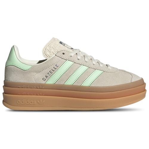 Adidas Originals Adidas Kids' Gazelle Bold Sneaker In Green/tan
