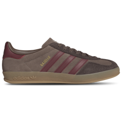 Men's - adidas Originals Gazelle Indoor - Earth Strata/Shadow Red