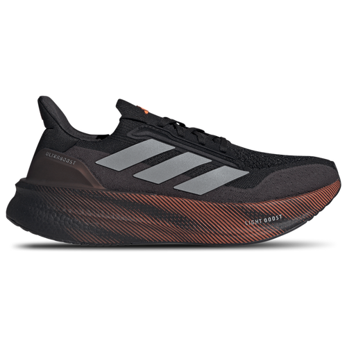 MENS - adidas Ultraboost 5X - Core Black/Silver Met Lucid Orange