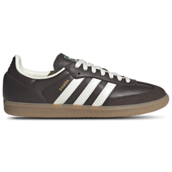 Men's - adidas Originals Samba - Dark Brown/Off White