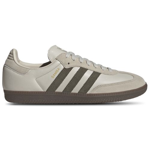 MENS - adidas Originals Samba - Alumina/Medium Dark Khaki