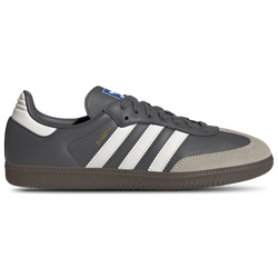 Men's - adidas Originals Samba - Grey/White