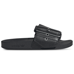 Men's - adidas Originals x Jeremy Scott Pride Adilette Slides - Black/Black