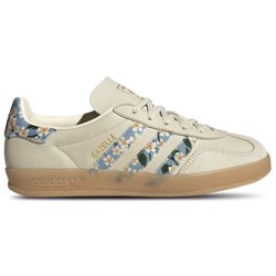 Women's - adidas Originals x Liberty London Gazelle Indoor - Cream White/Gold Metallic