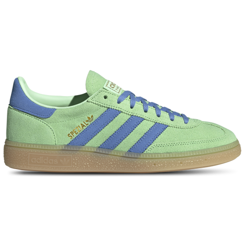 WOMENS - adidas Originals Handball Spezial - Lime Burst/Blue Fusion