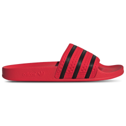Men's - adidas Originals Adilette Slides - Lucid Red/Black