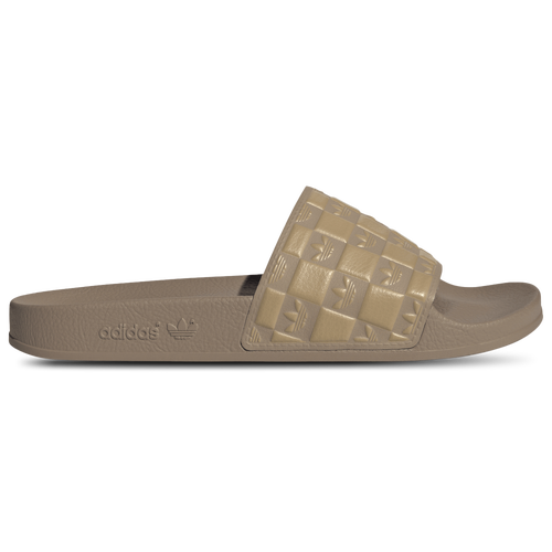 MENS - adidas Originals Adilette Slides - Cardboard/Golden Beige
