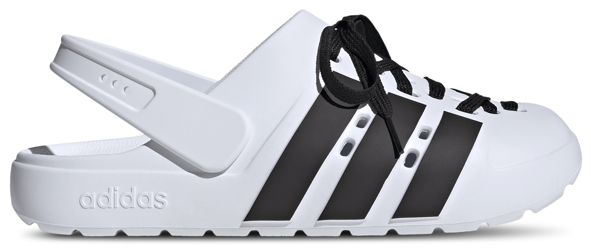サンダル・ミュール ADIDAS ADILETTE CLOG 2.0 5FT2022 adidas Adilette Clog 2.0 - White | Free Shipping with