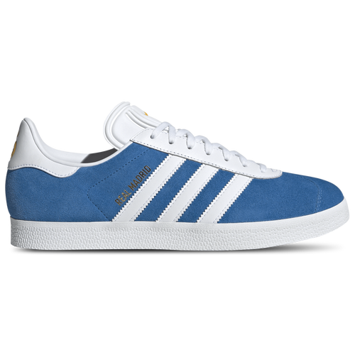 Adidas Originals X Real Madrid Gazelle Suede Three-stripes Low-top Sneakers In Multi