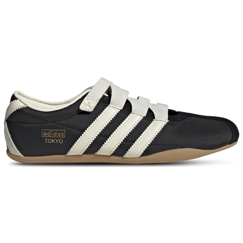 WOMENS - adidas Originals Tokyo MJ - Core Black/Cream White Gold Metallic