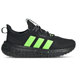 Boys' Grade School - adidas Kaptir 4.0 - Black/Lime Burst