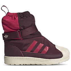Boys' Preschool - adidas Originals Superstar 360 Winter Casual Boots - Maroon/Wonder White