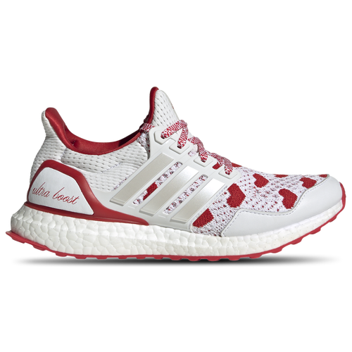 WOMENS - adidas Ultraboost 1.0 - White/Zero Metallic Better Scarlet