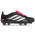 adidas Predator League Fold-Over Tongue Firm Ground - Boys' Grade School Footwear White/Core Black/Lucid Red