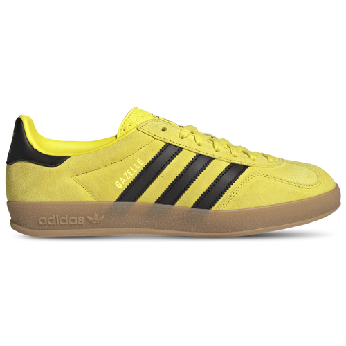 MENS - adidas Originals Gazelle Indoor - Black/Shock Yellow