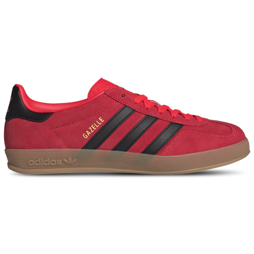 MENS - adidas Originals Gazelle Indoor - Lucid Red/Black