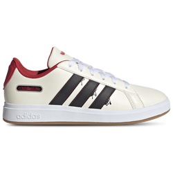 Boys' Grade School - adidas x Home Alone Grand Court - Cream White/Core Black