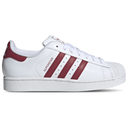 Men's - adidas Originals Superstar II Patent - White/White/Team Victory Red