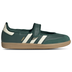 Women's - adidas Originals Samba Jane - Collegiate Green/White
