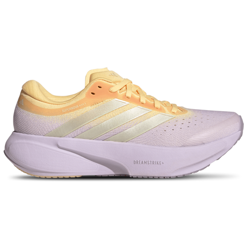 WOMENS - adidas Supernova Rise 3 - Ice Lavender/Gold Met Tangerine