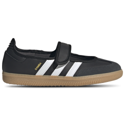 Girls' Grade School - adidas Originals Samba Jane - Black/White