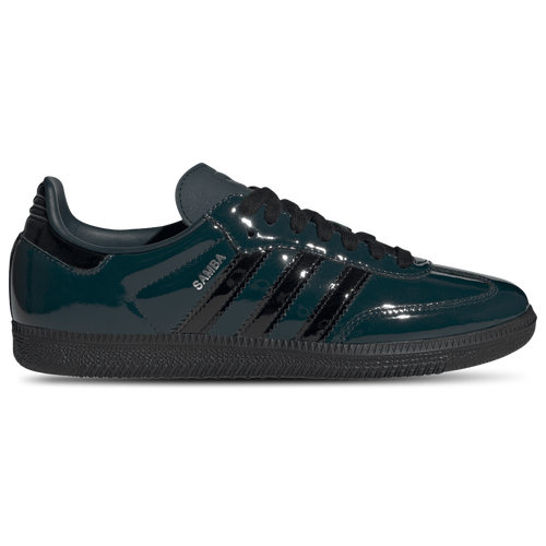 WOMENS - adidas Originals Samba OG - Aurora Ivy/Core Black Silver Metallic