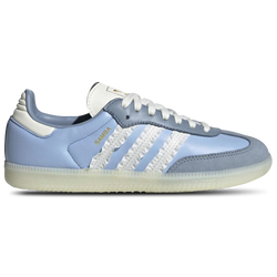 Women's - adidas Originals Samba OG - Tactile Blue/Clear Sky