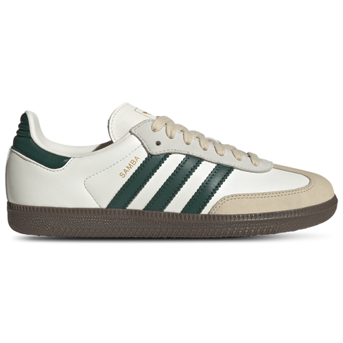 WOMENS - adidas Originals Samba - Off White/Collegiate Green Sand Strata