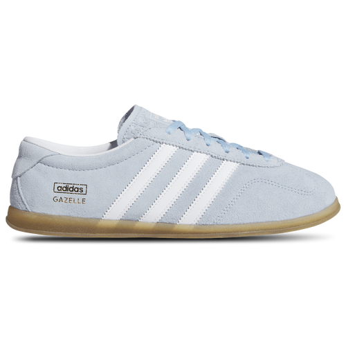 WOMENS - adidas Originals Gazelle Low Pro - Clear Sky/White
