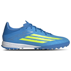 Men's - adidas F50 League Turf - Team Solar Yellow/Lucid Aquamarine/Lucid Ray Blue
