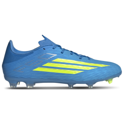 Men's - adidas F50 League FG - Team Solar Yellow/Lucid Ray Blue/Lucid Aquamarine