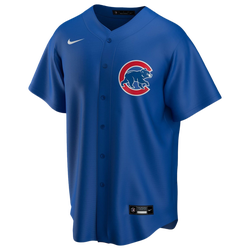 Men's - Nike Cubs Replica Team Jersey - Royal/Royal