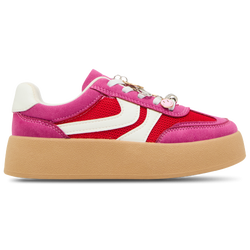 Girls' Grade School - Steve Madden Jersey C Platform Sneakers - Pink